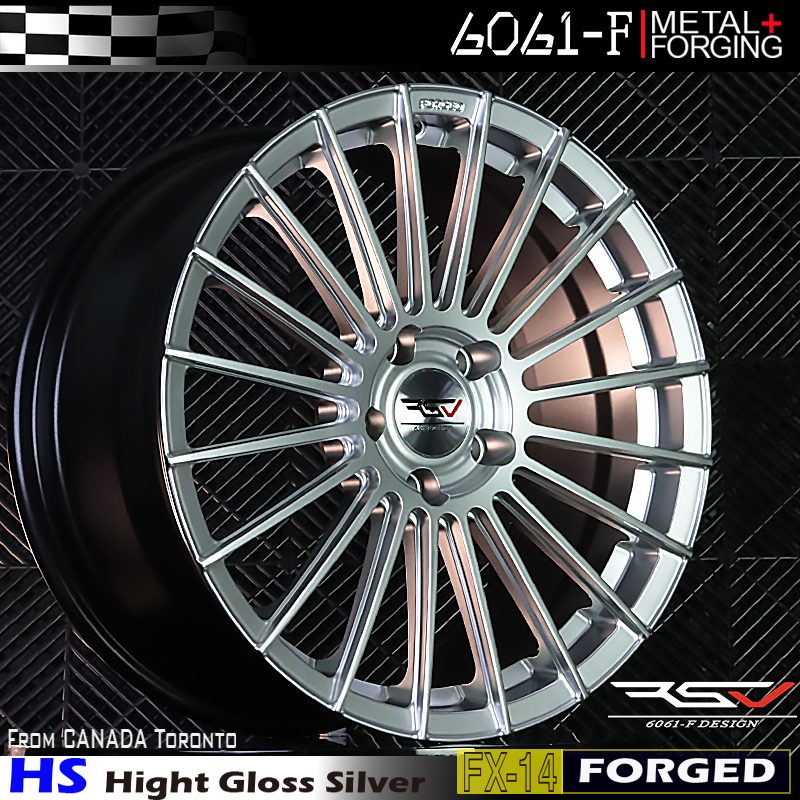6061-F-FORGED FX14 鋁圈 適用 Tesla Model X