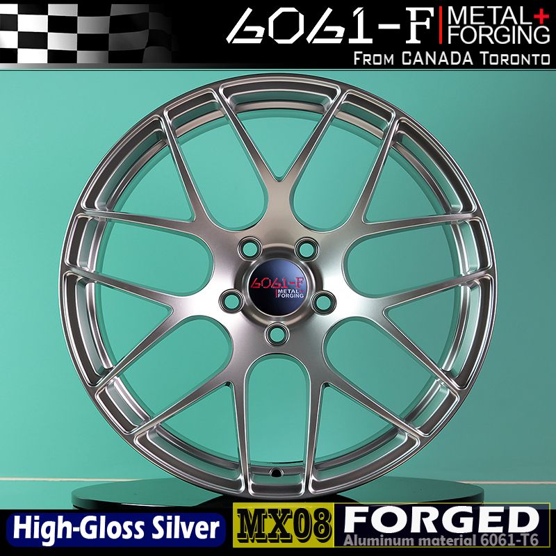 6061-F-FORGED MX08 鋁圈 - 照片 1