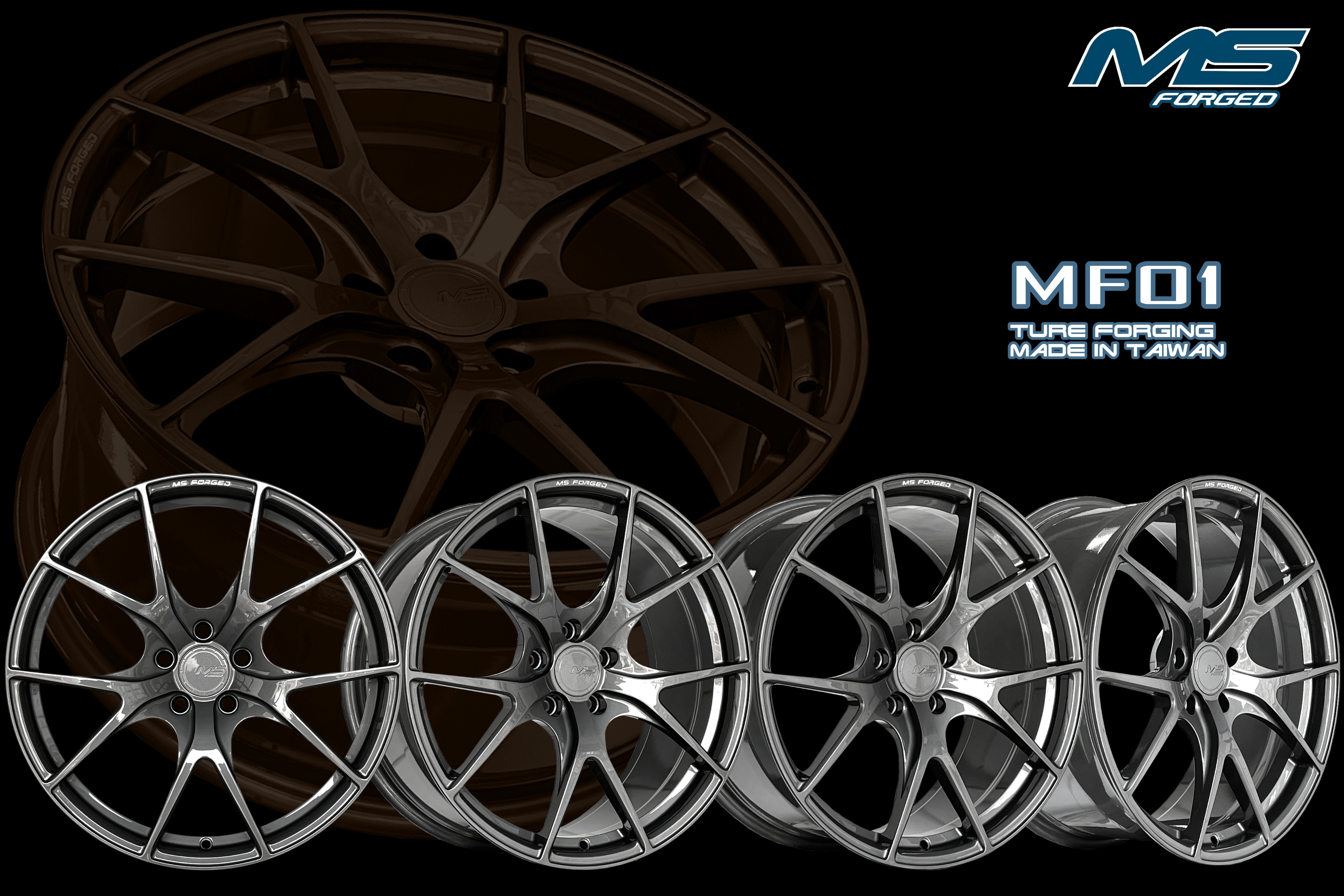 MS_Forged MF01 鋁圈 適用 Tesla Model Y