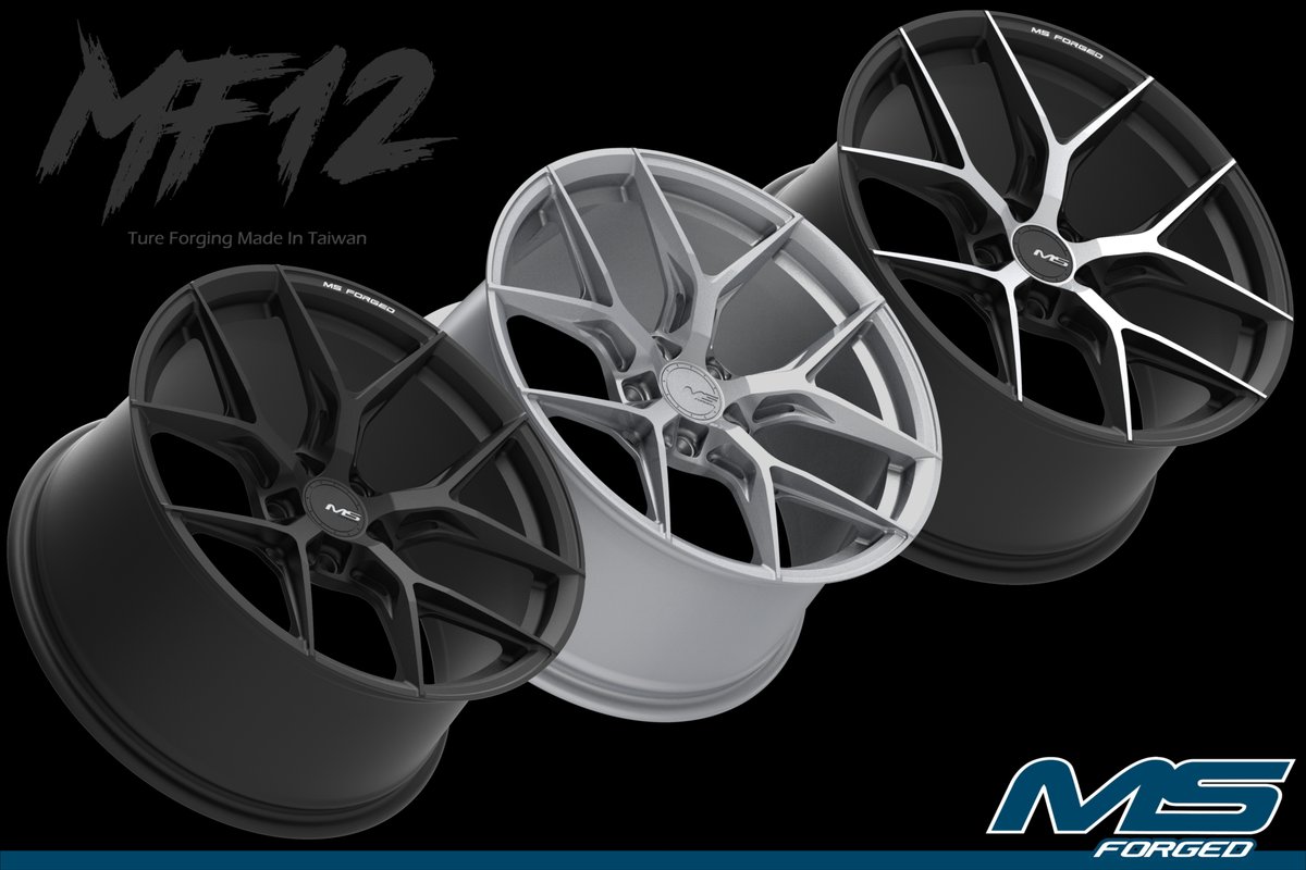 MS_Forged MF12 鋁圈 適用 Tesla Model Y