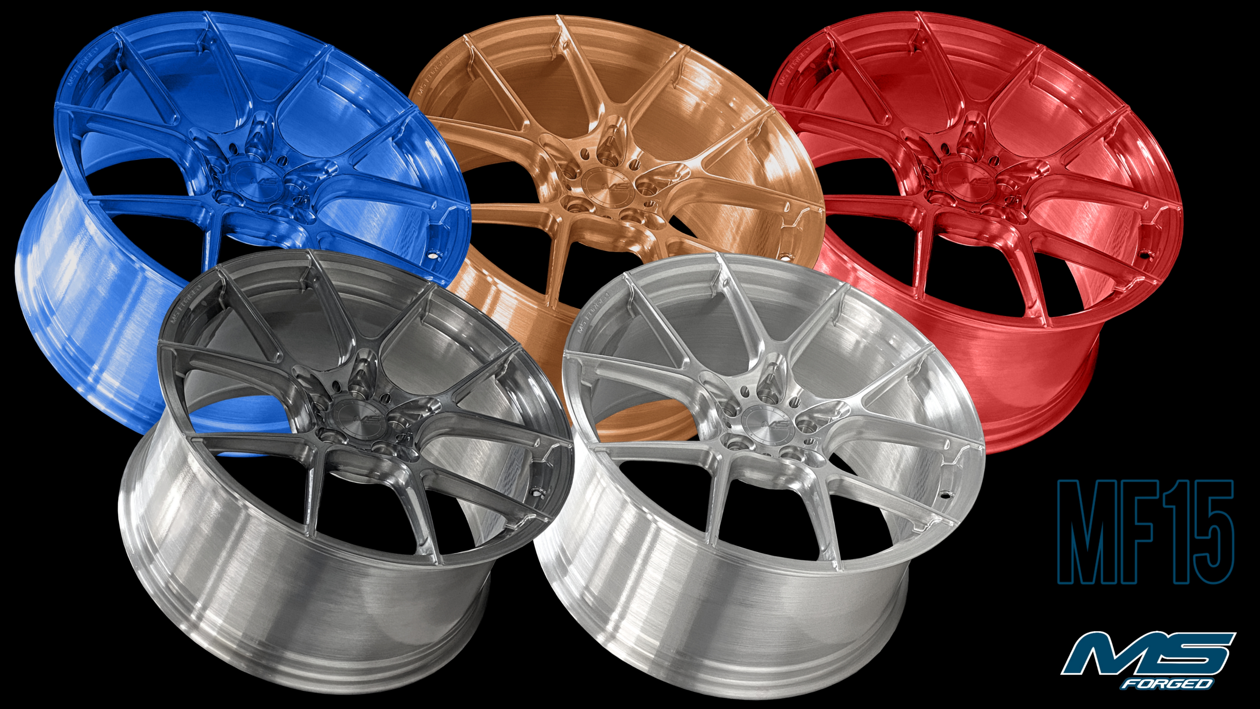 MS_Forged MF15 鋁圈 適用 Peugeot 206